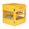 Vestil Yellow Cylinder Cabinet Horizontal 4 Cylinder Capacity Knock Down CYL-H-4-KD - alternate 4